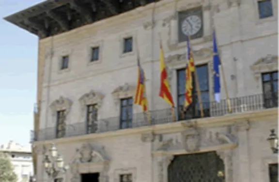 Imagen del ayuntamiento de Palma